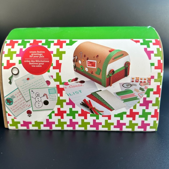 Mailbox Christmas Letters to Santa w/ 250+ pieces DIY Craft Kids Kit 6+ - Picture 5 of 5